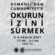 Osmanlı’dan Cumhuriyet’e Okurun İzini Sürmek